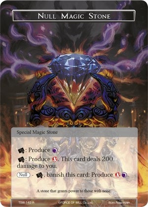 Image for Null Magic Stone (The Time Spinning Witch) (TSW-149) - Force of Will