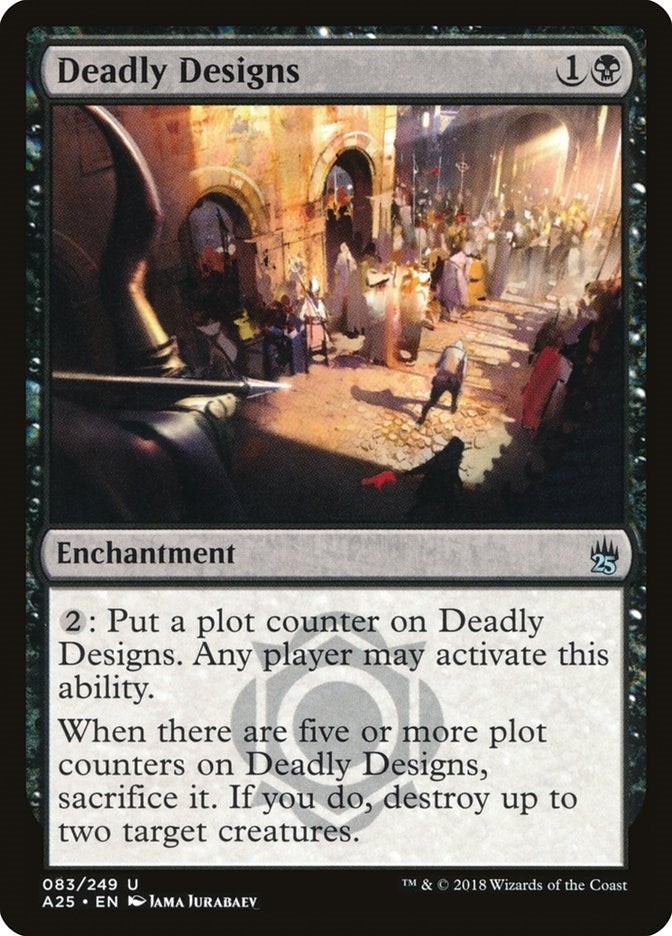 Image for Deadly Designs (Masters 25) (83) - Magic: The Gathering