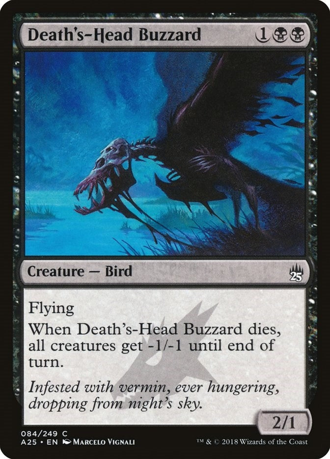 Image for Death's-Head Buzzard (Masters 25) (84) - Magic: The Gathering