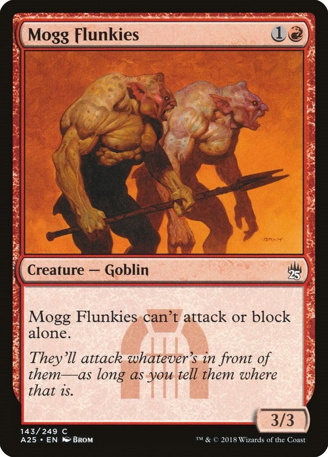 Image for Mogg Flunkies (Masters 25) (143) - Magic: The Gathering