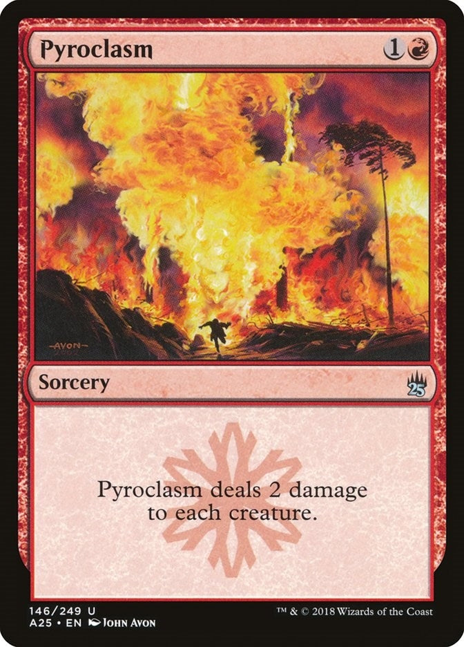 Image for Pyroclasm (Masters 25) (146) - Magic: The Gathering