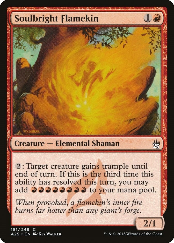 Image for Soulbright Flamekin (Masters 25) (151) - Magic: The Gathering