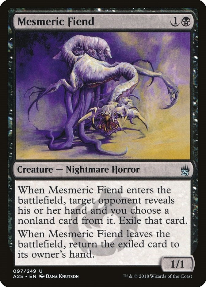 Image for Mesmeric Fiend (Masters 25) (97) - Magic: The Gathering