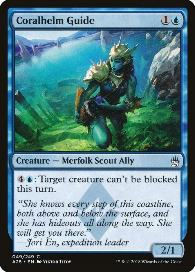 Image for Coralhelm Guide (Masters 25) (49) - Magic: The Gathering