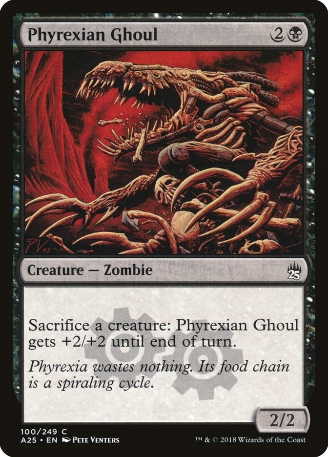 Image for Phyrexian Ghoul (Masters 25) (100) - Magic: The Gathering