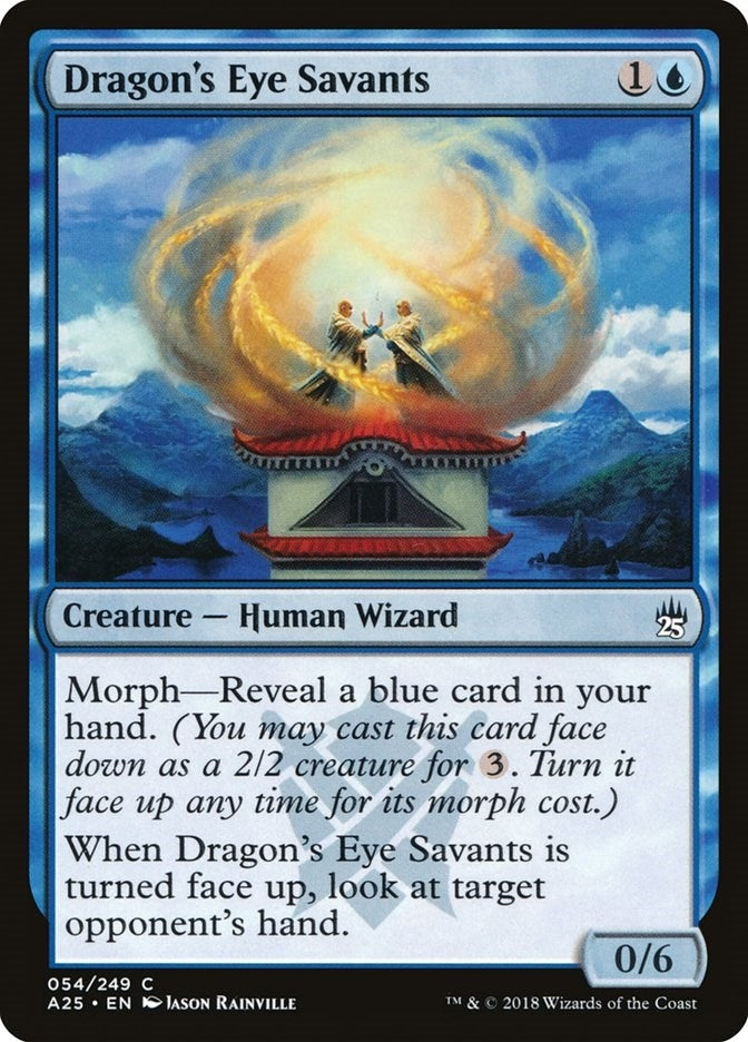 Image for Dragon's Eye Savants (Masters 25) (54) - Magic: The Gathering