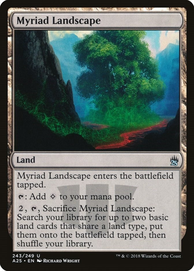Image for Myriad Landscape (Masters 25) (243) - Magic: The Gathering