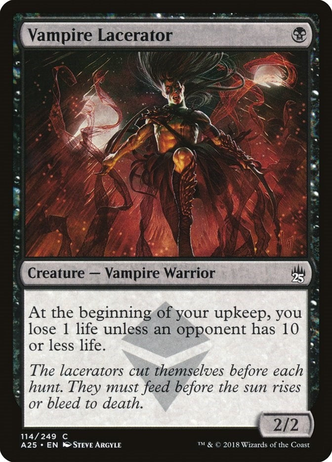 Image for Vampire Lacerator (Masters 25) (114) - Magic: The Gathering