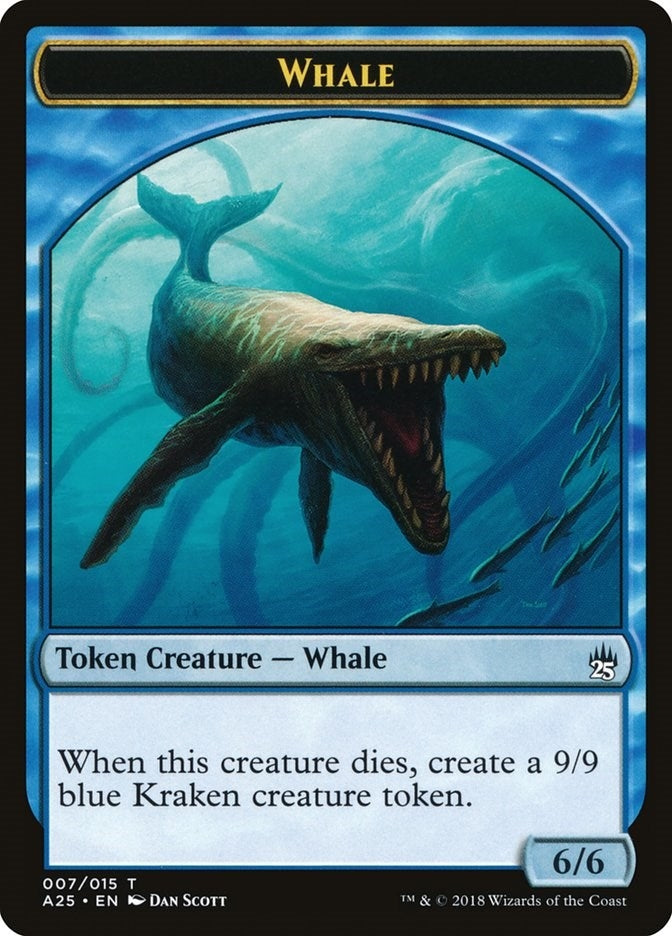 Image for Whale Token (007) (Masters 25) (7) - Magic: The Gathering