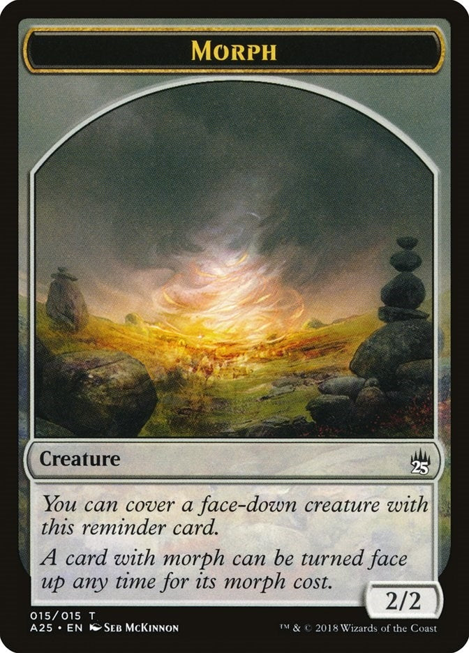 Image for Morph Token (015) (Masters 25) (15) - Magic: The Gathering