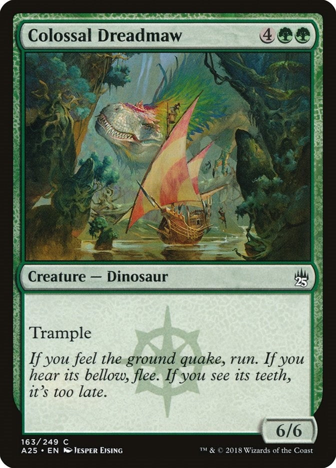 Image for Colossal Dreadmaw (Masters 25) (163) - Magic: The Gathering