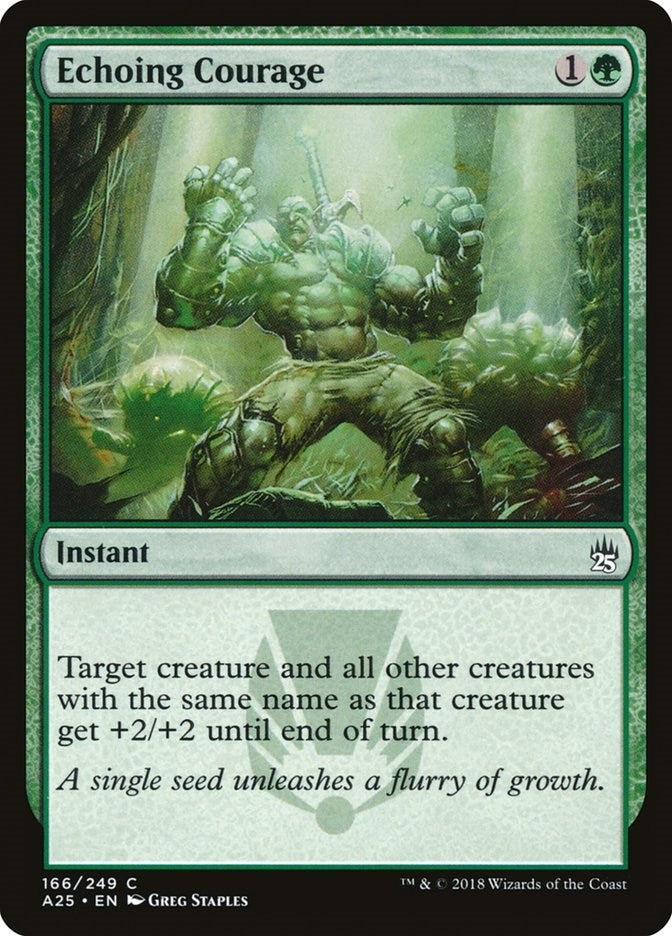 Image for Echoing Courage (Masters 25) (166) - Magic: The Gathering