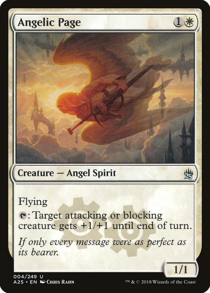 Image for Angelic Page (Masters 25) (4) - Magic: The Gathering