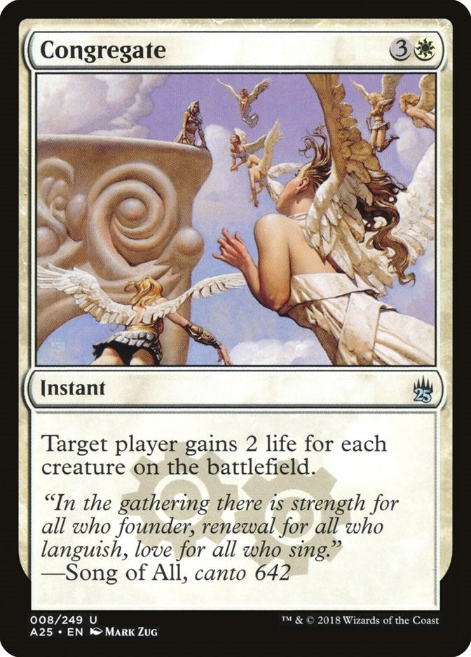 Image for Congregate (Masters 25) (8) - Magic: The Gathering