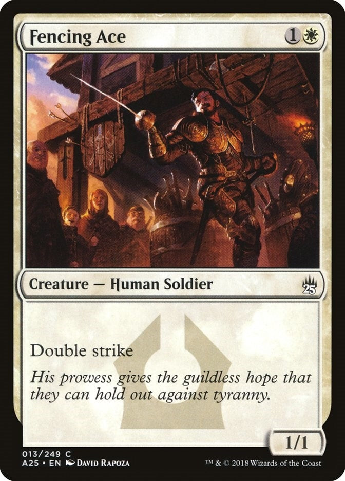 Image for Fencing Ace (Masters 25) (13) - Magic: The Gathering