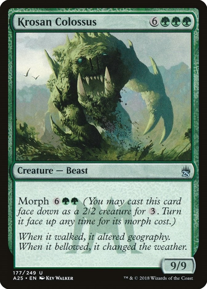 Image for Krosan Colossus (Masters 25) (177) - Magic: The Gathering