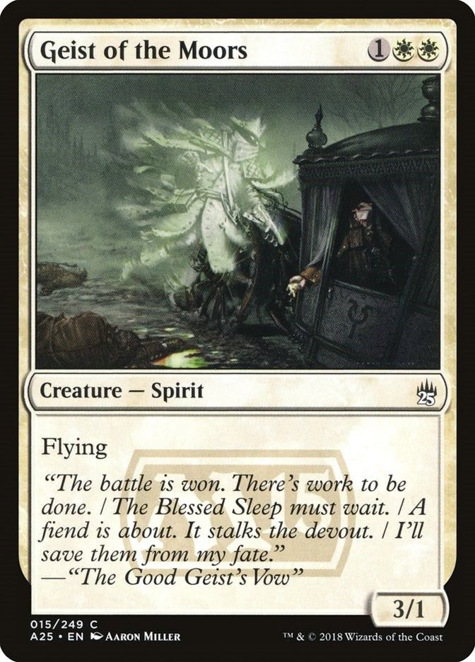 Image for Geist of the Moors (Masters 25) (15) - Magic: The Gathering