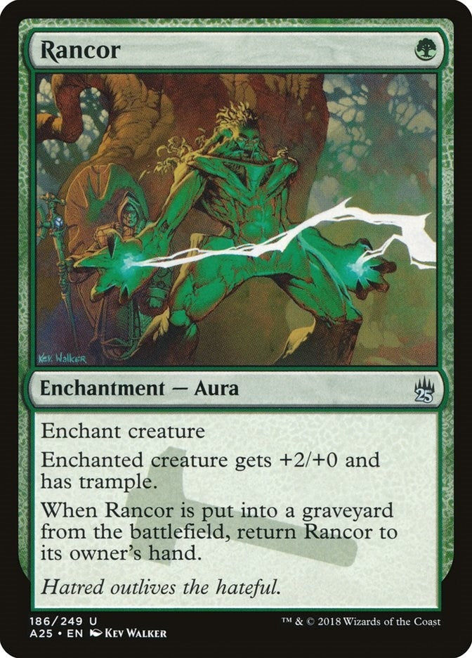 Image for Rancor (Masters 25) (186) - Magic: The Gathering