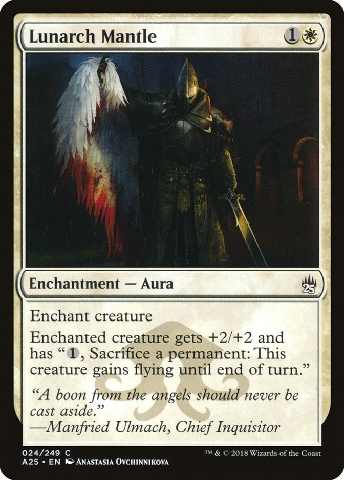 Image for Lunarch Mantle (Masters 25) (24) - Magic: The Gathering