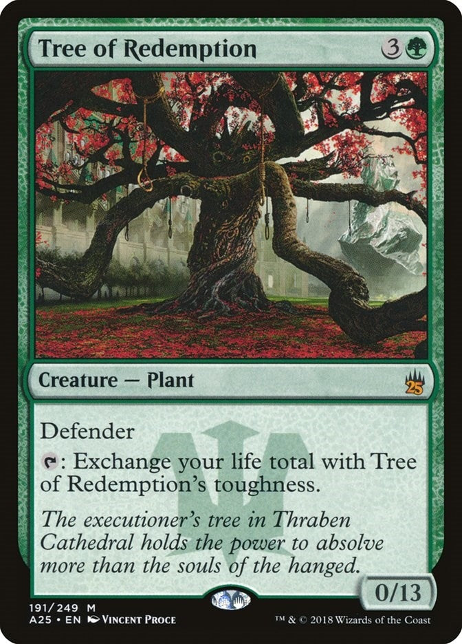 Image for Tree of Redemption (Masters 25) (191) - Magic: The Gathering