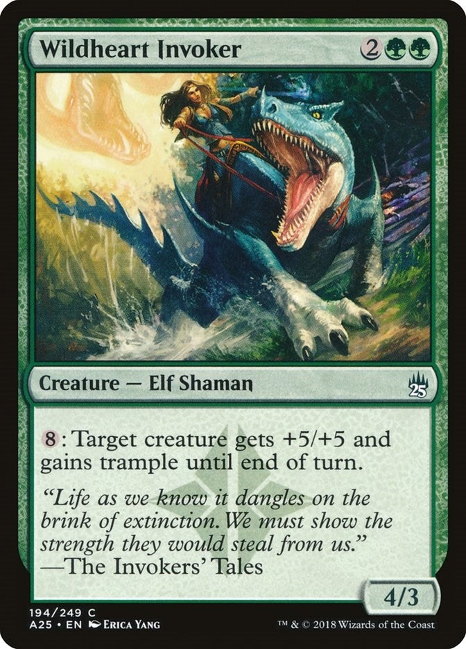 Image for Wildheart Invoker (Masters 25) (194) - Magic: The Gathering