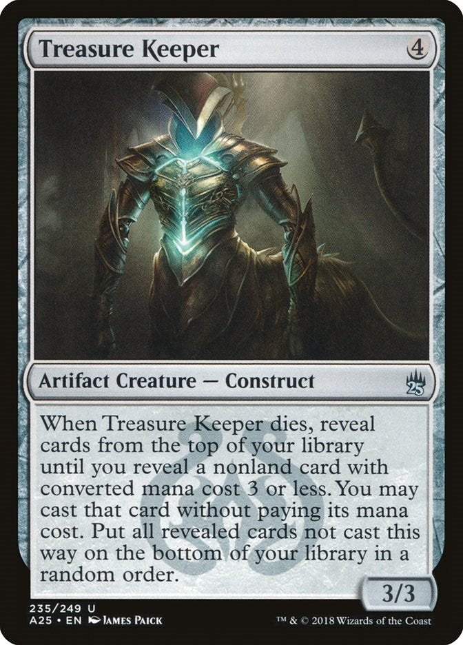 Image for Treasure Keeper (Masters 25) (235) - Magic: The Gathering