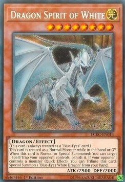 Image for Dragon Spirit of White (Legendary Collection Kaiba) (LCKC-EN018) - YuGiOh