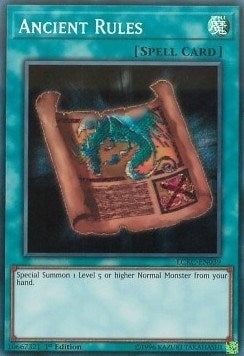 Image for Ancient Rules (Legendary Collection Kaiba) (LCKC-EN039) - YuGiOh