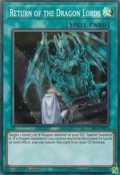 Image for Return of the Dragon Lords (Legendary Collection Kaiba) (LCKC-EN074) - YuGiOh