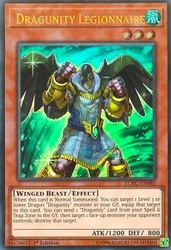 Image for Dragunity Legionnaire (Legendary Collection Kaiba) (LCKC-EN085) - YuGiOh