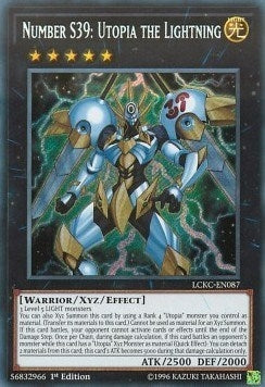 Image for Number S39: Utopia the Lightning (Legendary Collection Kaiba) (LCKC-EN087) - YuGiOh