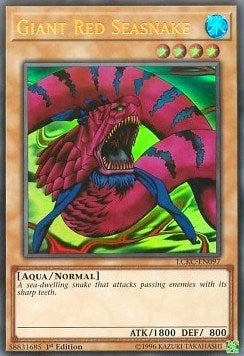 Image for Giant Red Seasnake (Legendary Collection Kaiba) (LCKC-EN097) - YuGiOh