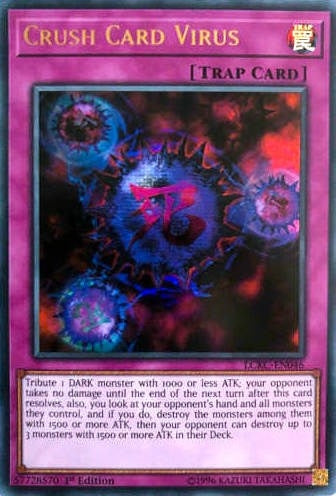 Image for Crush Card Virus (Version 2) (Legendary Collection Kaiba) (LCKC-EN046) - YuGiOh