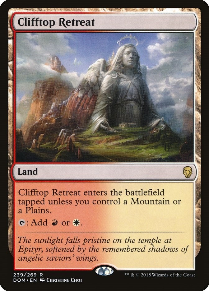 Image for Clifftop Retreat (Dominaria) (239) - Magic: The Gathering