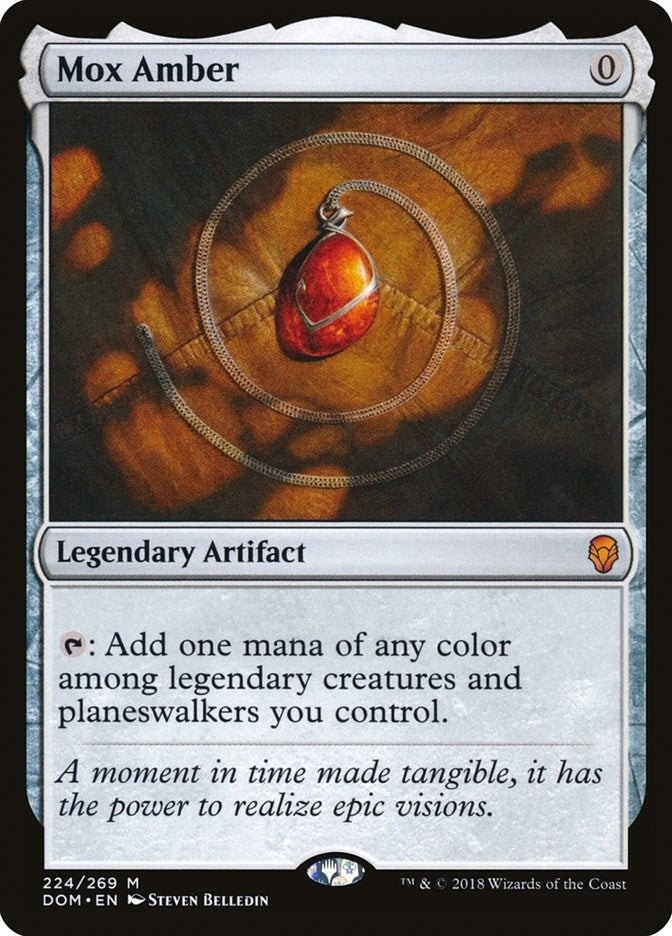 Image for Mox Amber (Dominaria) (224) - Magic: The Gathering