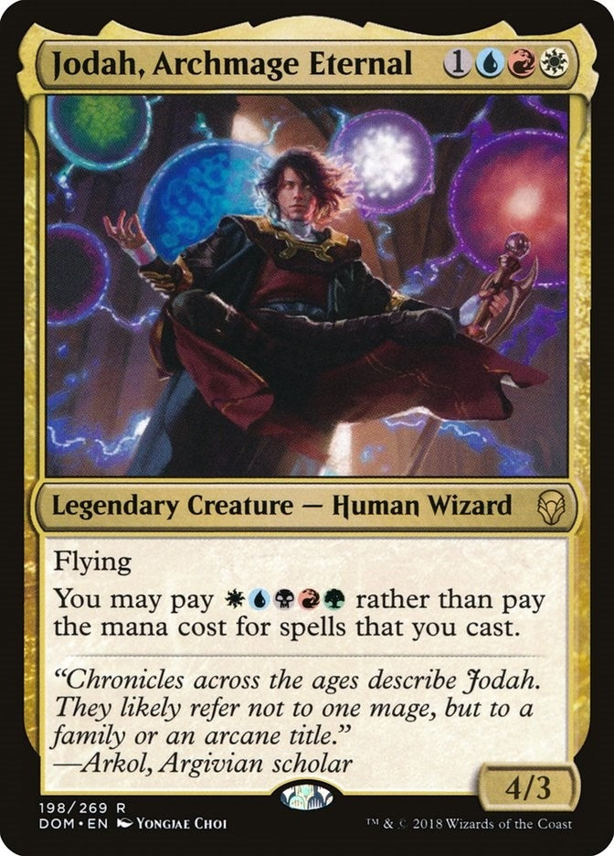 Image for Jodah, Archmage Eternal (Dominaria) (198) - Magic: The Gathering