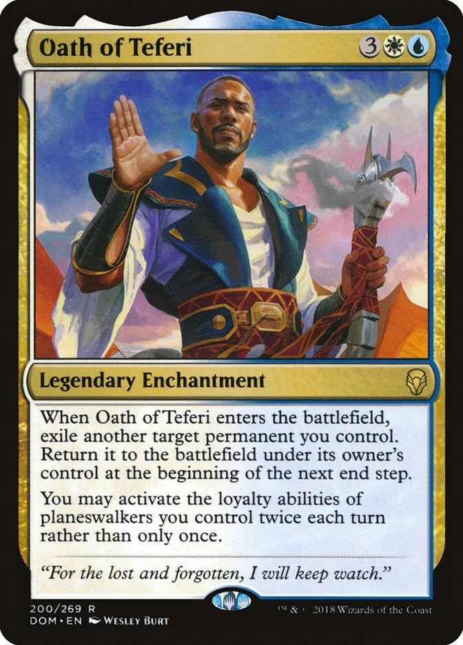 Image for Oath of Teferi (Dominaria) (200) - Magic: The Gathering
