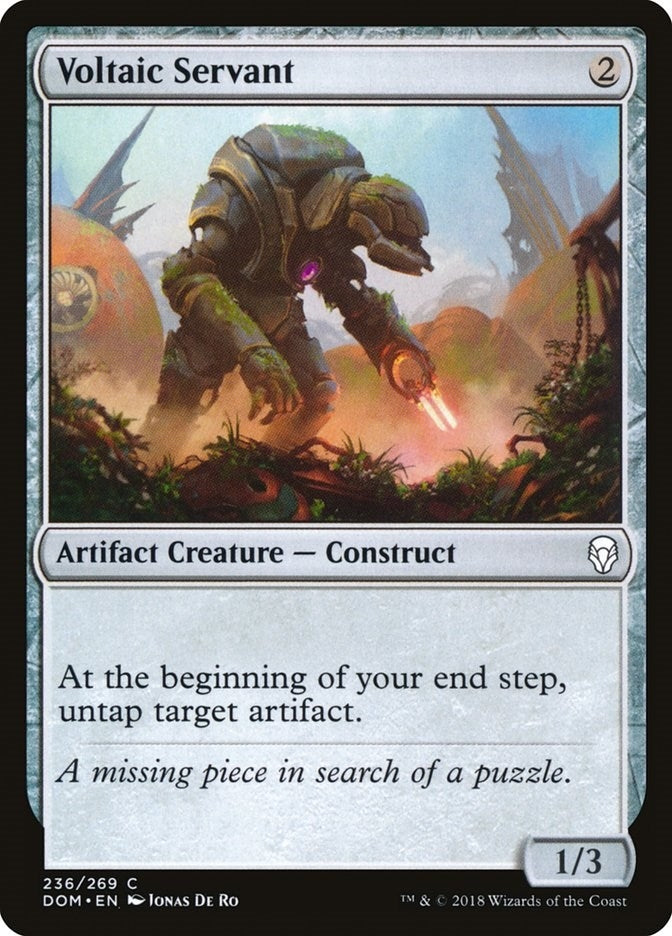 Image for Voltaic Servant (Dominaria) (236) - Magic: The Gathering