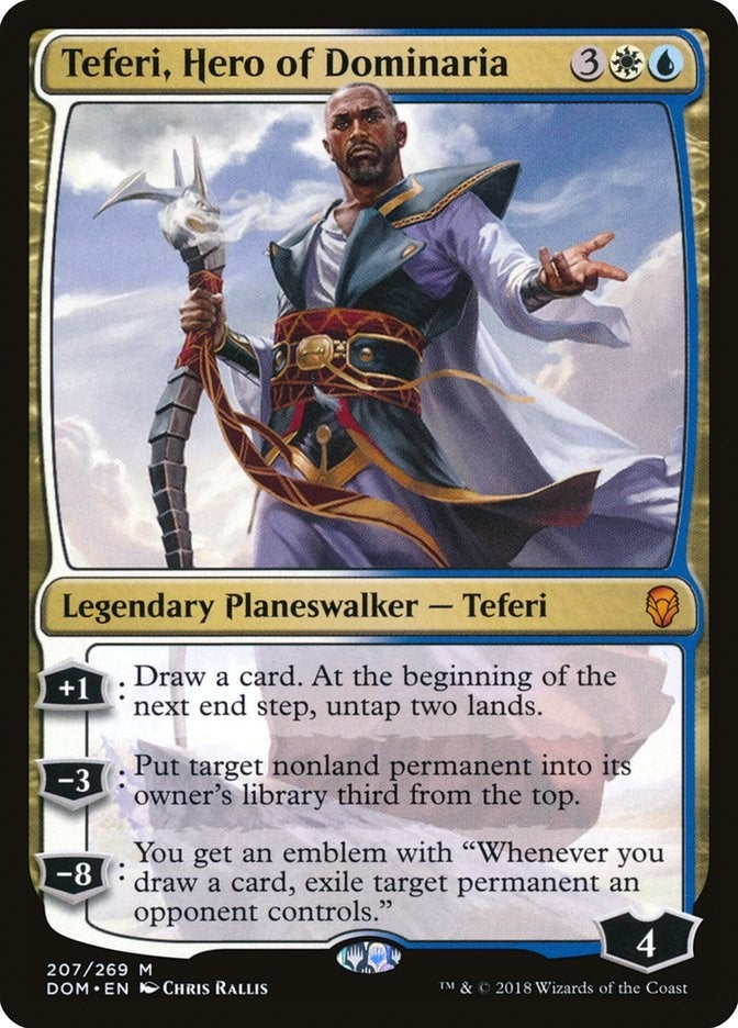 Image for Teferi, Hero of Dominaria (Dominaria) (207) - Magic: The Gathering
