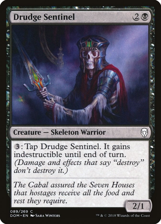 Image for Drudge Sentinel (Dominaria) (89) - Magic: The Gathering