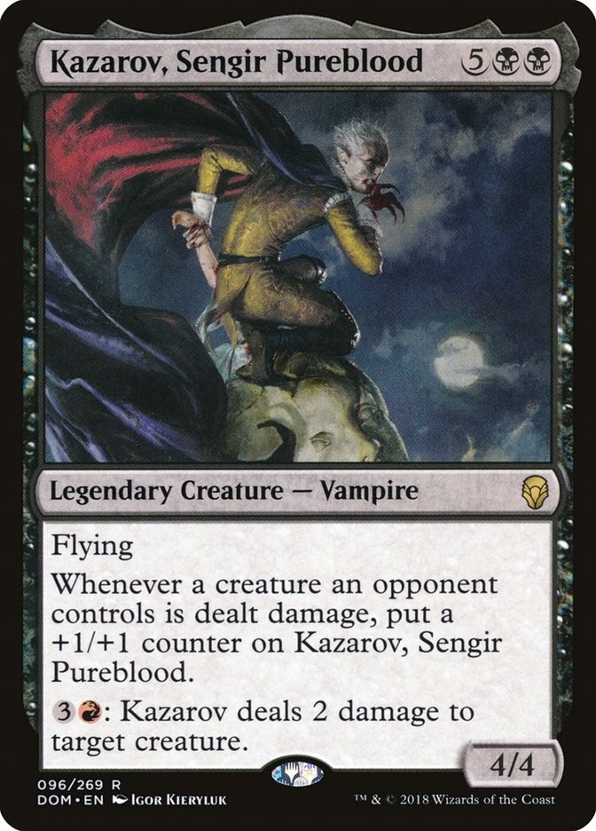 Image for Kazarov, Sengir Pureblood (Dominaria) (96) - Magic: The Gathering