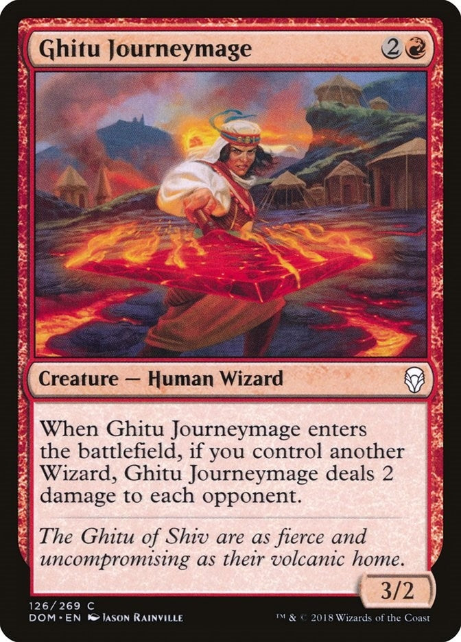 Image for Ghitu Journeymage (Dominaria) (126) - Magic: The Gathering