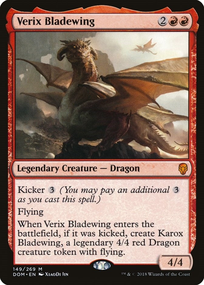 Image for Verix Bladewing (Dominaria) (149) - Magic: The Gathering