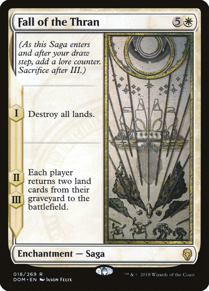 Image for Fall of the Thran (Dominaria) (18) - Magic: The Gathering