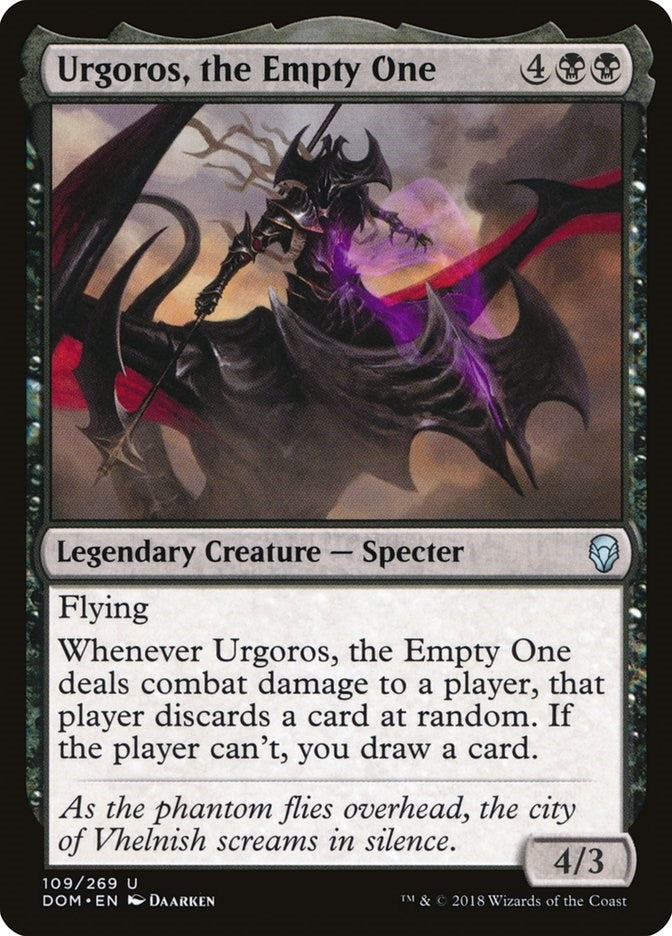 Image for Urgoros, the Empty One (Dominaria) (109) - Magic: The Gathering