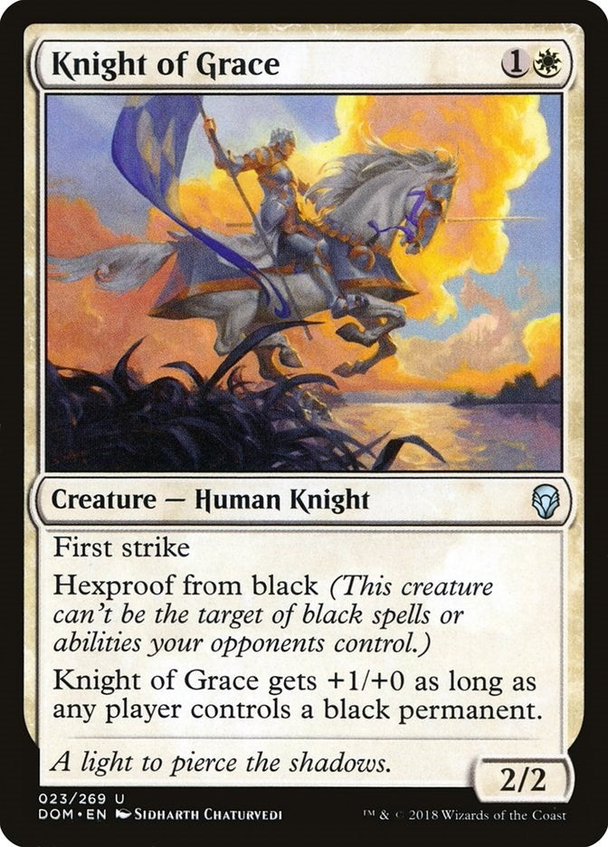 Image for Knight of Grace (Dominaria) (23) - Magic: The Gathering