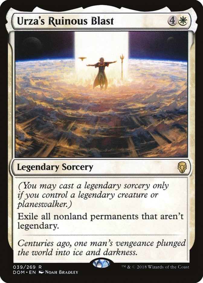 Image for Urza's Ruinous Blast (Dominaria) (39) - Magic: The Gathering