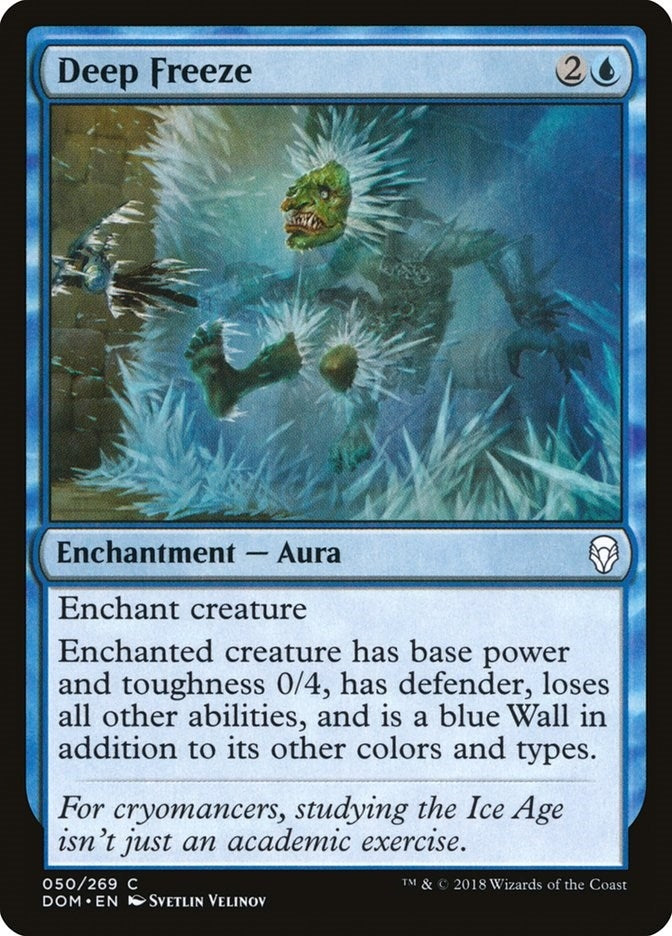Image for Deep Freeze (Dominaria) (50) - Magic: The Gathering