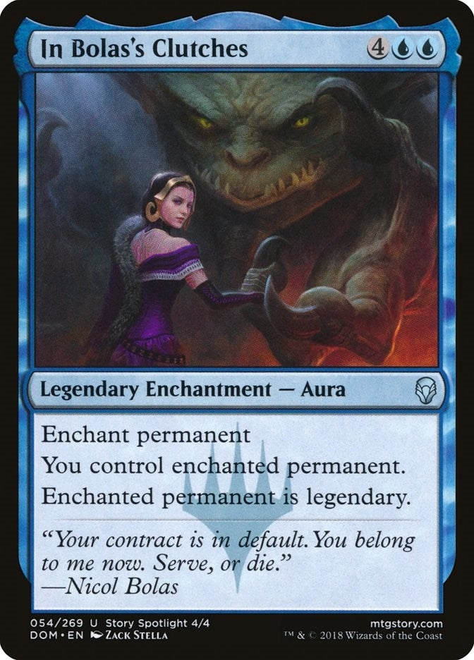 Image for In Bolas's Clutches (Dominaria) (54) - Magic: The Gathering