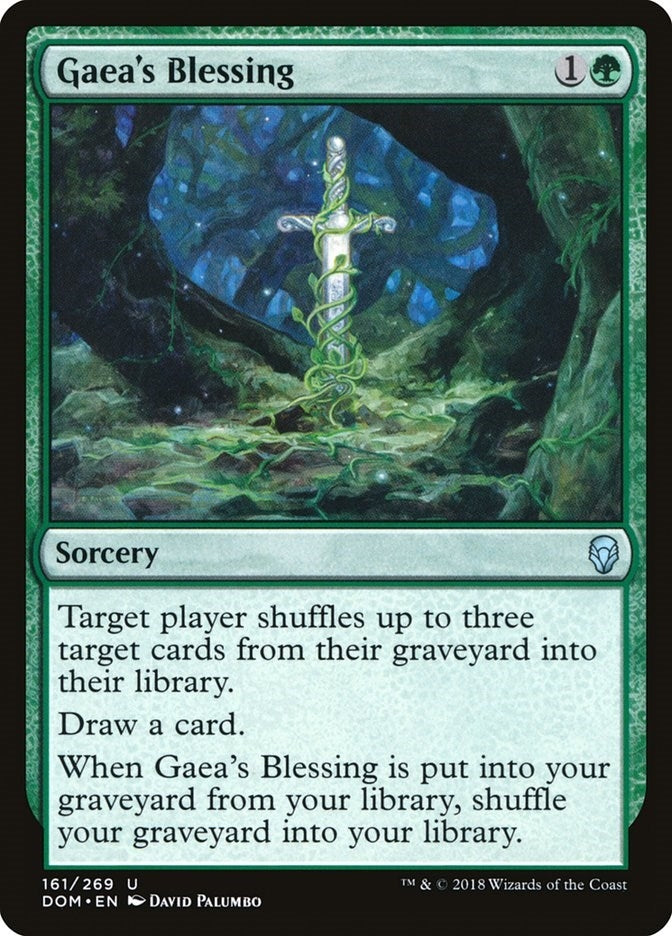 Image for Gaea's Blessing (Dominaria) (161) - Magic: The Gathering